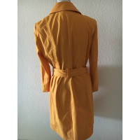 René Lezard Trench coat in yellow