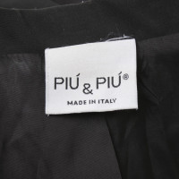 Piu & Piu Manteau en noir