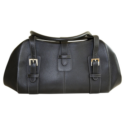 Loewe Shoulder bag Leather in Black