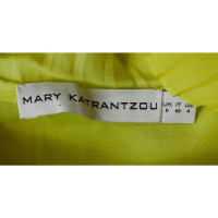 Mary Katrantzou Seidenkleid mit Muster