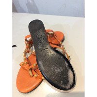 Balenciaga Sandals in orange