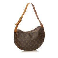 Louis Vuitton Croissant in Tela in Marrone