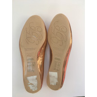 Ted Baker Rose gold ballerinas