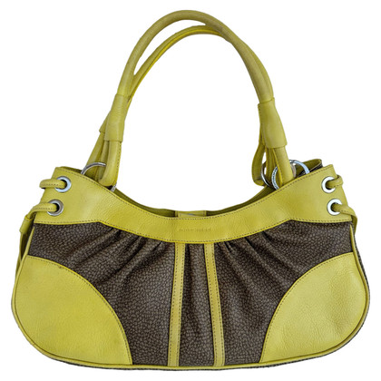 Borbonese Tote bag Leather in Yellow