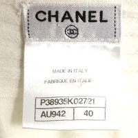 Chanel Abito in maglia bianco crema