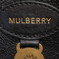 Mulberry Bayswater Leer in Zwart