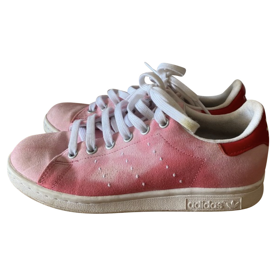Adidas X Pharrell Williams Sneakers Canvas in Roze
