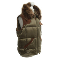 Ralph Lauren Vest with fur collar