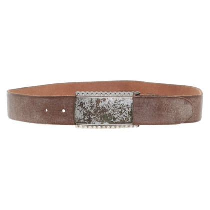 Marc Cain Belt Leather in Brown