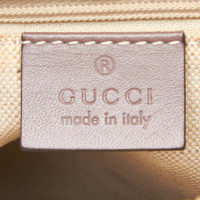 Gucci Sukey Bag aus Canvas in Beige