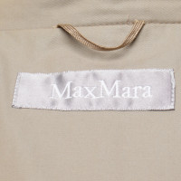 Max Mara Jacket/Coat Cotton in Olive