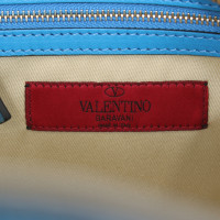 Valentino Garavani Sac fourre-tout en Cuir en Bleu