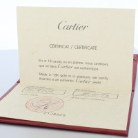 Cartier "Ellipse Solitaire Ring" con Brilliant