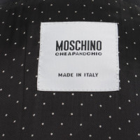 Moschino Cheap And Chic zwart wol jas
