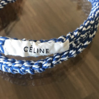 Céline Mesh Bag in blu