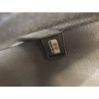 Chanel Boy Medium Leather in Grey
