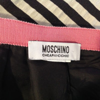 Moschino Cheap And Chic Gonna con motivo a strisce