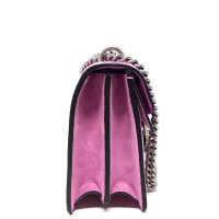 Gucci Dionysus Shoulder Bag in Pelle scamosciata in Rosa