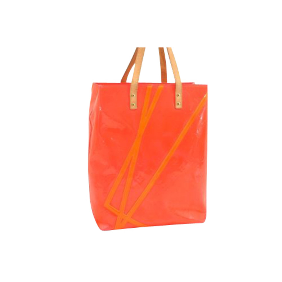 Louis Vuitton Reade MM Patent leather in Orange