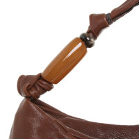 Maliparmi Handtasche aus Leder in Braun