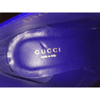 Gucci Blaue Stiefeletten