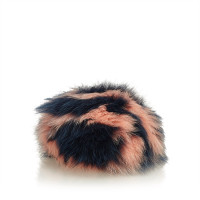 Fendi Bag charm with fur