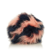 Fendi Bag charm with fur