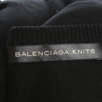 Balenciaga Strick aus Seide in Schwarz