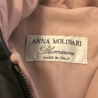 Anna Molinari giacca di pelle