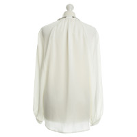 Michael Kors Zijden blouse wit