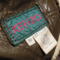 Kenzo veste en peau de mouton