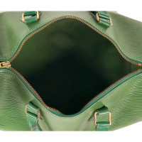 Louis Vuitton Speedy 35 Leather in Green