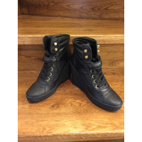 Hogan Leather ankle boots