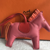 Hermès Hermes Rodeo rosa Taschenanhänger