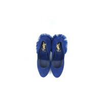 Yves Saint Laurent Chaussures YSL Palais Mohawk Bleu