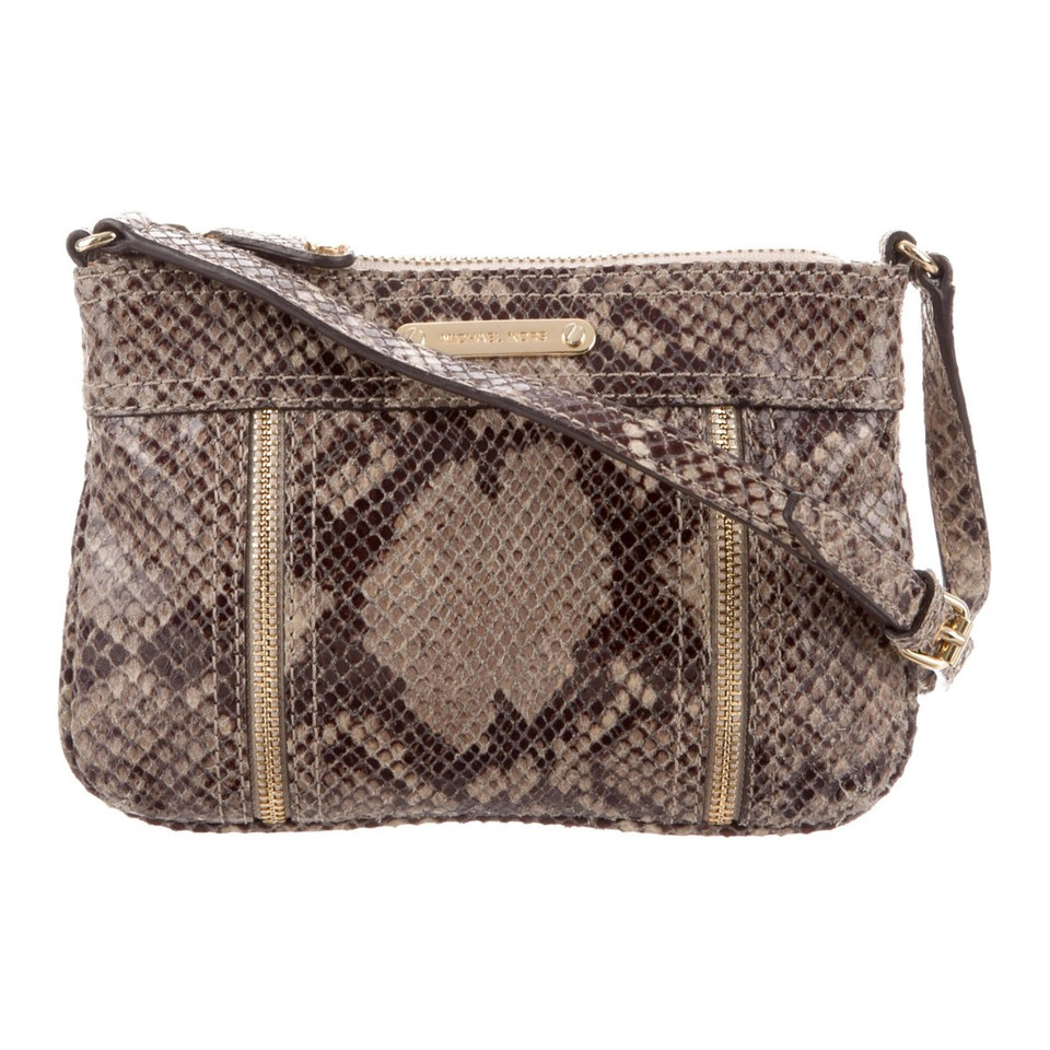 Michael Kors Crossbody snake leather bag.