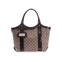 Gucci Coated Canvas Vanity Tote Bag