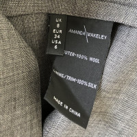 Amanda Wakeley Abito grigio 100% lana