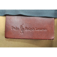 Polo Ralph Lauren Vintage Green Check Leren Travel Boston