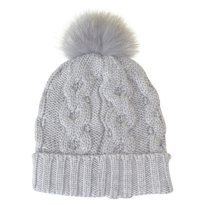 Woolrich Hut/Mütze aus Wolle in Grau