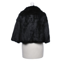 Max & Moi Blazer Fur in Black