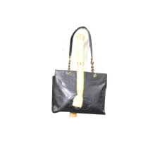 Chanel Ketting Goud CC Logo Schouder Tote Bag