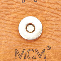 Mcm Visetos Leather Crossbody Bag