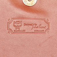 Mcm Visetos Leather Crossbody Bag