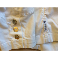 Armani Jeans White cotton jacket t.42