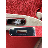 Hermès Birkin Bag 35 aus Leder in Rot