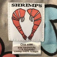 Shrimps Col en fausse fourrure de crevettes