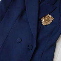 Christian Dior SS14 Navy Mantel Kleid