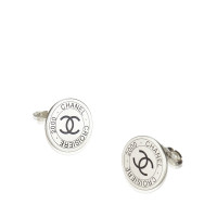 Chanel CC Runde Clip On Ohrringe
