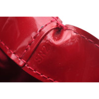 Louis Vuitton Wilshire aus Lackleder in Rot